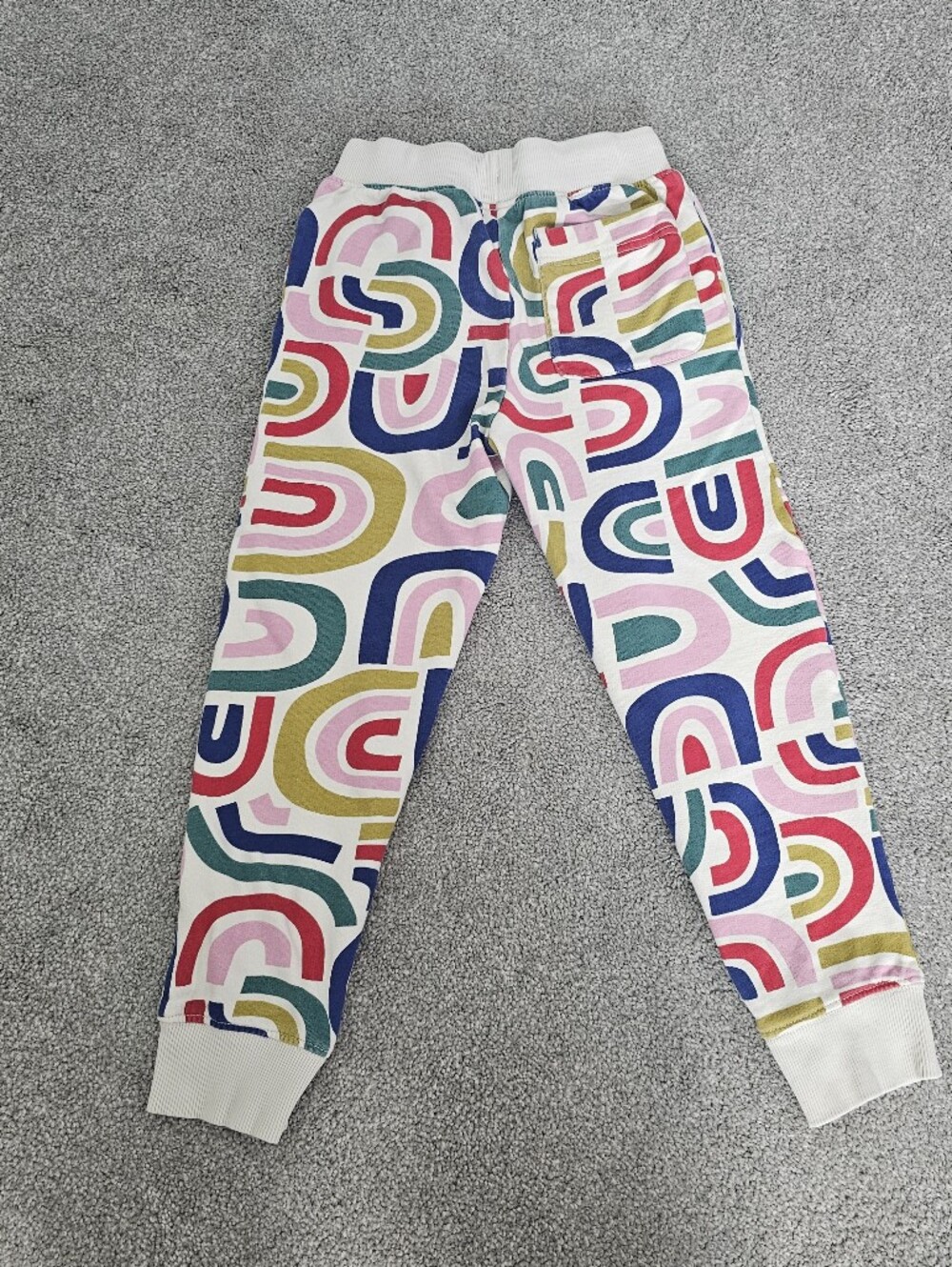 Hanna Andersson Joggers with Multicolor Rainbow - Picture 8 of 11